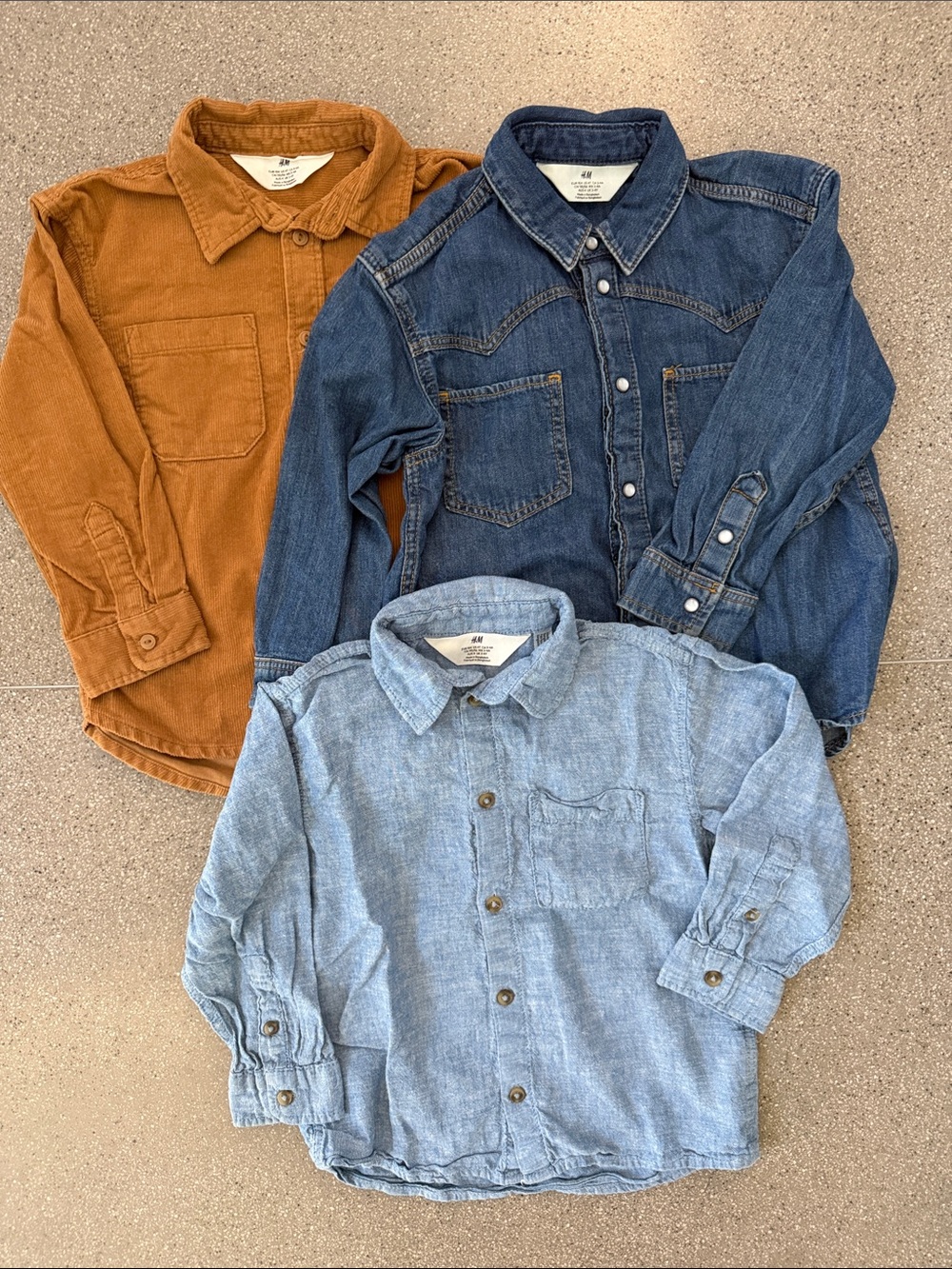 H&M Kids Button-Up Shirts 4T
